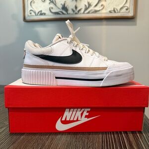 Nike Women's Court Legacy Lift Platform Shoes